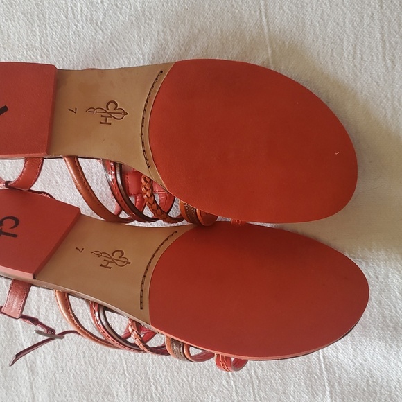 Cole Haan Strappy Thong Adjustable Sz. 7 Sandals - Picture 8 of 8